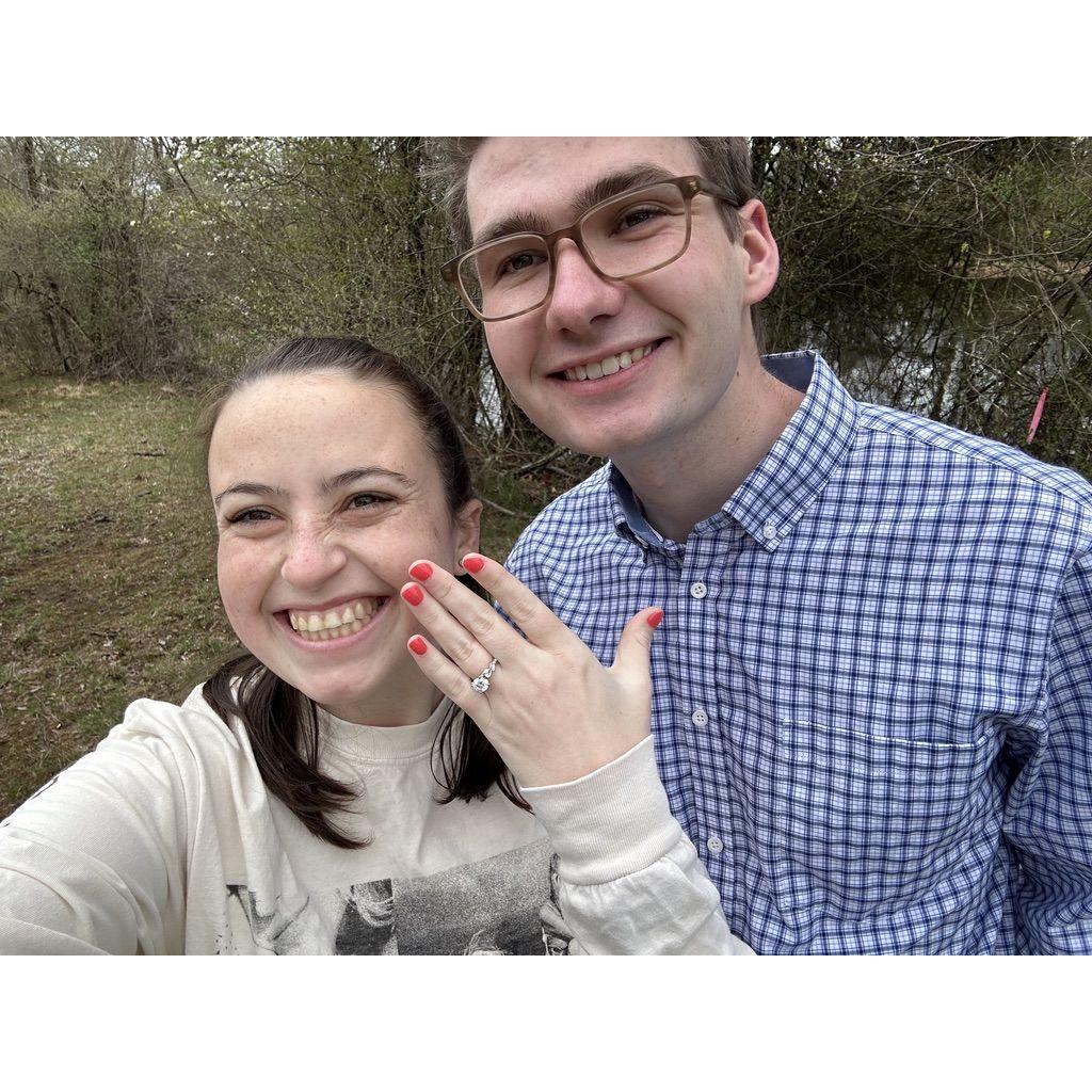 The day we got ENGAGED!