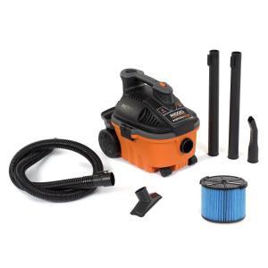 4 Gal. 5.0-Peak HP Portable Wet Dry Vac
