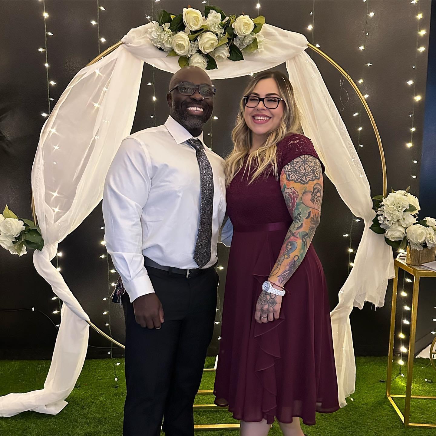 At Ben’s wedding