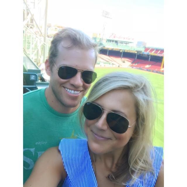 Brad's first trip to Fenway on his first trip to see Julie in Boston!
