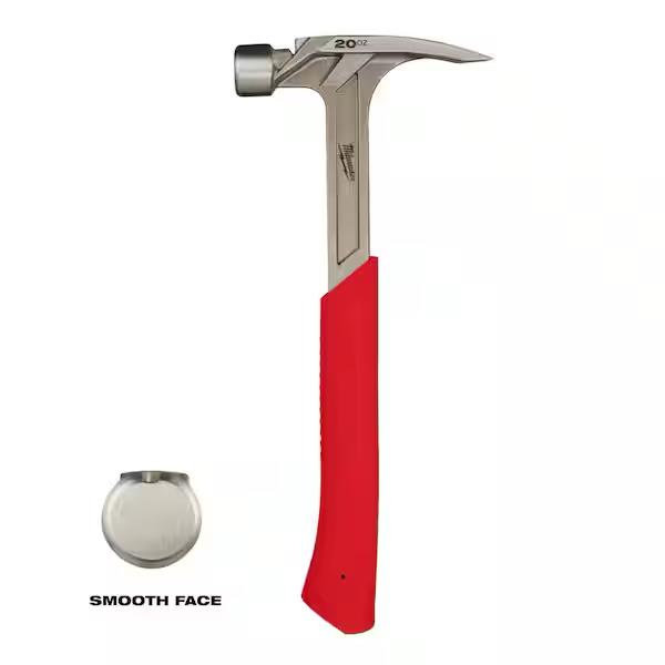 Milwaukee 20 oz. Smooth Face Hammer 48-22-9020