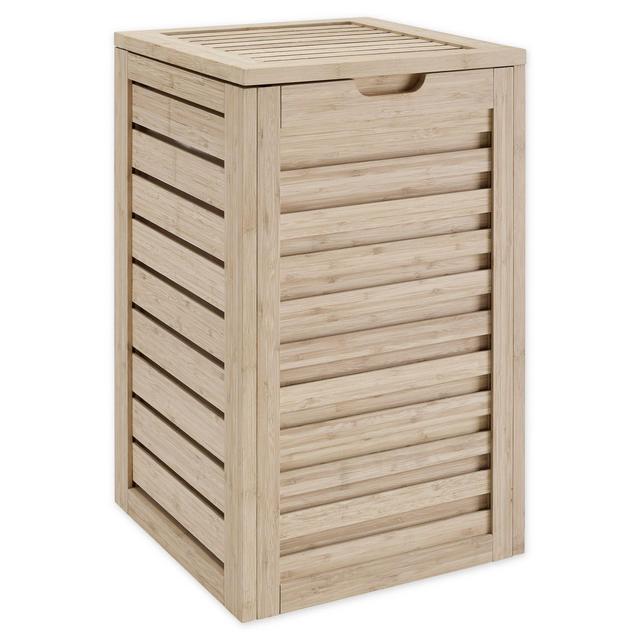 Haven™ Bamboo Hamper in White