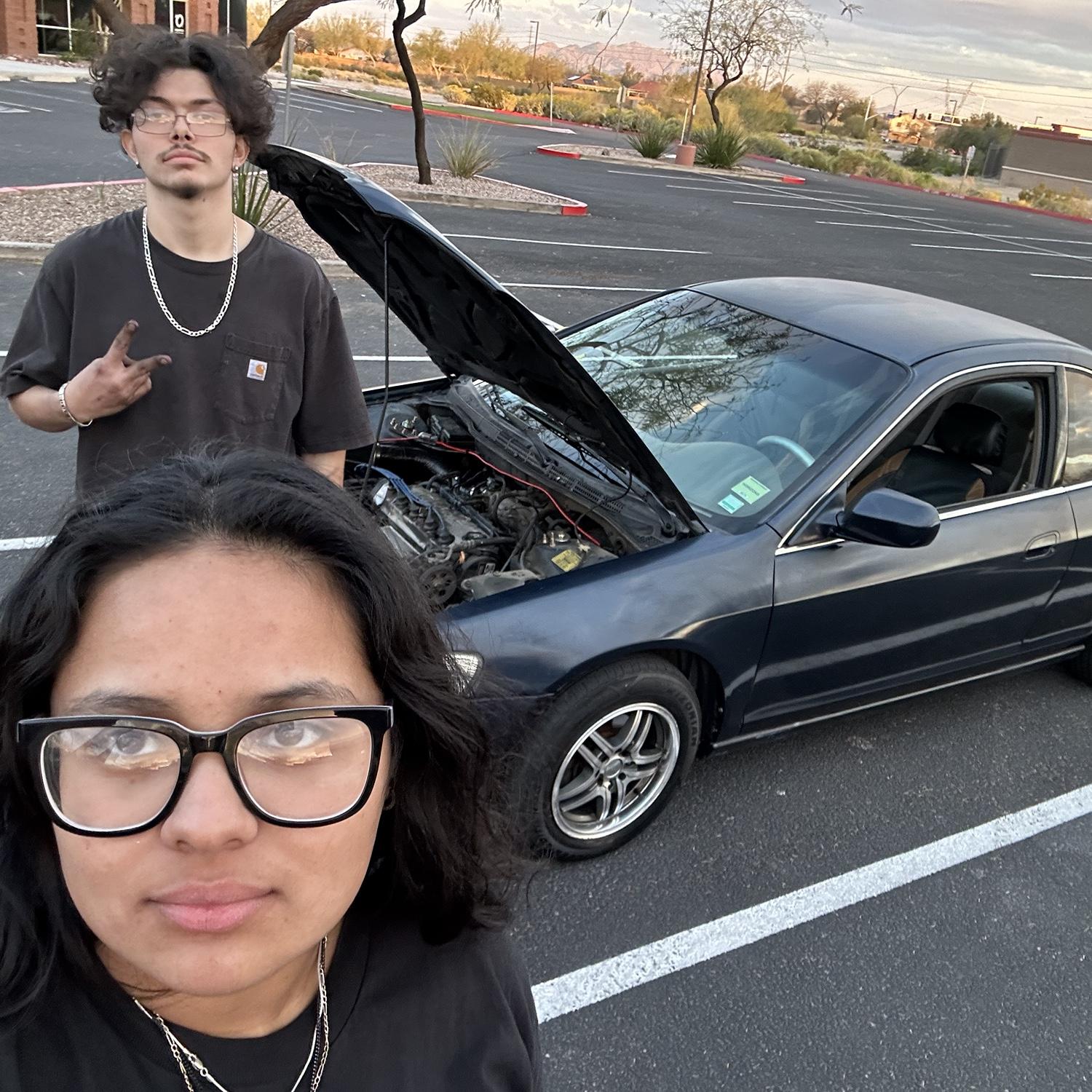 The first car we bought together… with 300k miles..