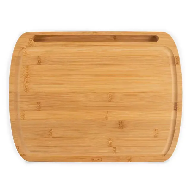 Simply Essential™ Bamboo Cutting Board with Phone/Tablet Slot