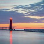 Grand Haven South Pier and Lighthouse