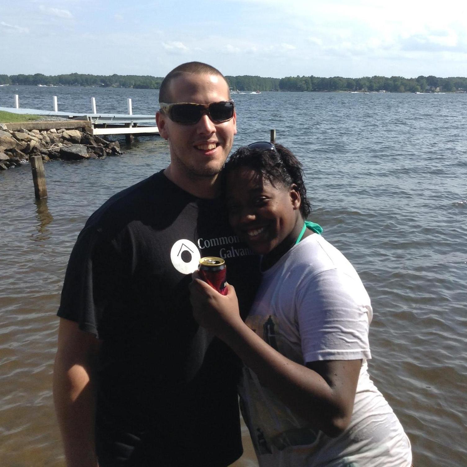 At Lake Gaston in North Carolina