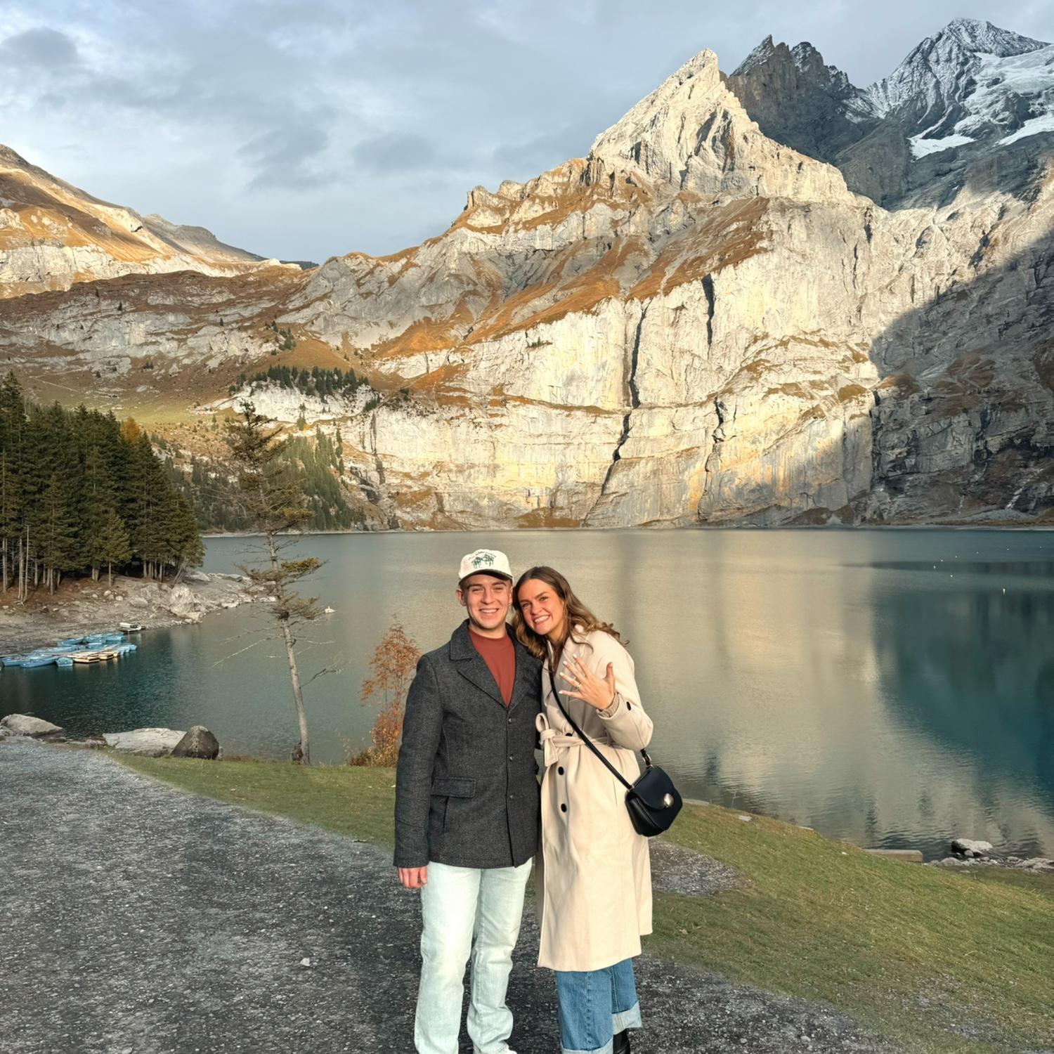 Our Engagement! Kandersteg, Switzerland