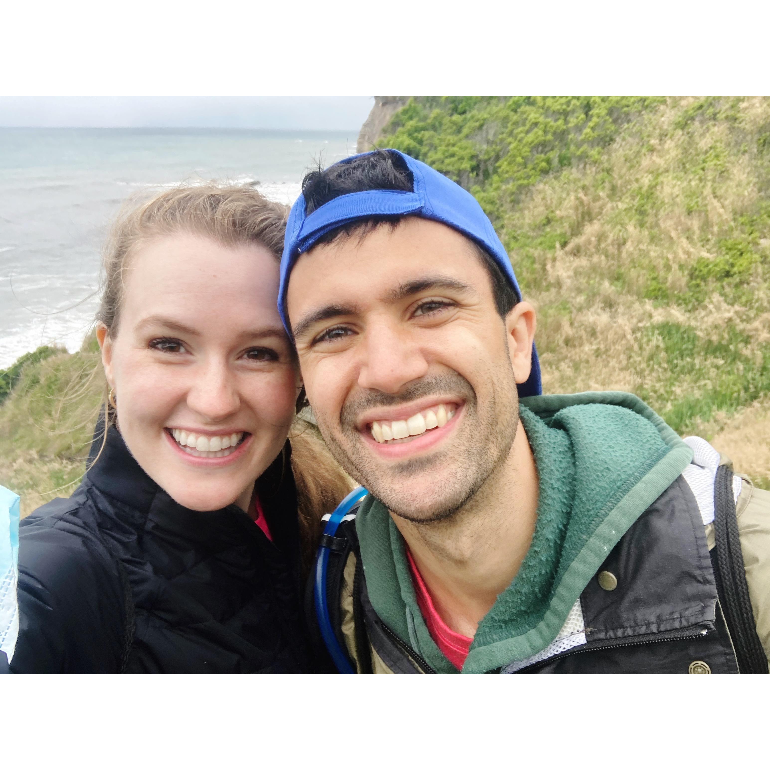 Before the rain smiles!