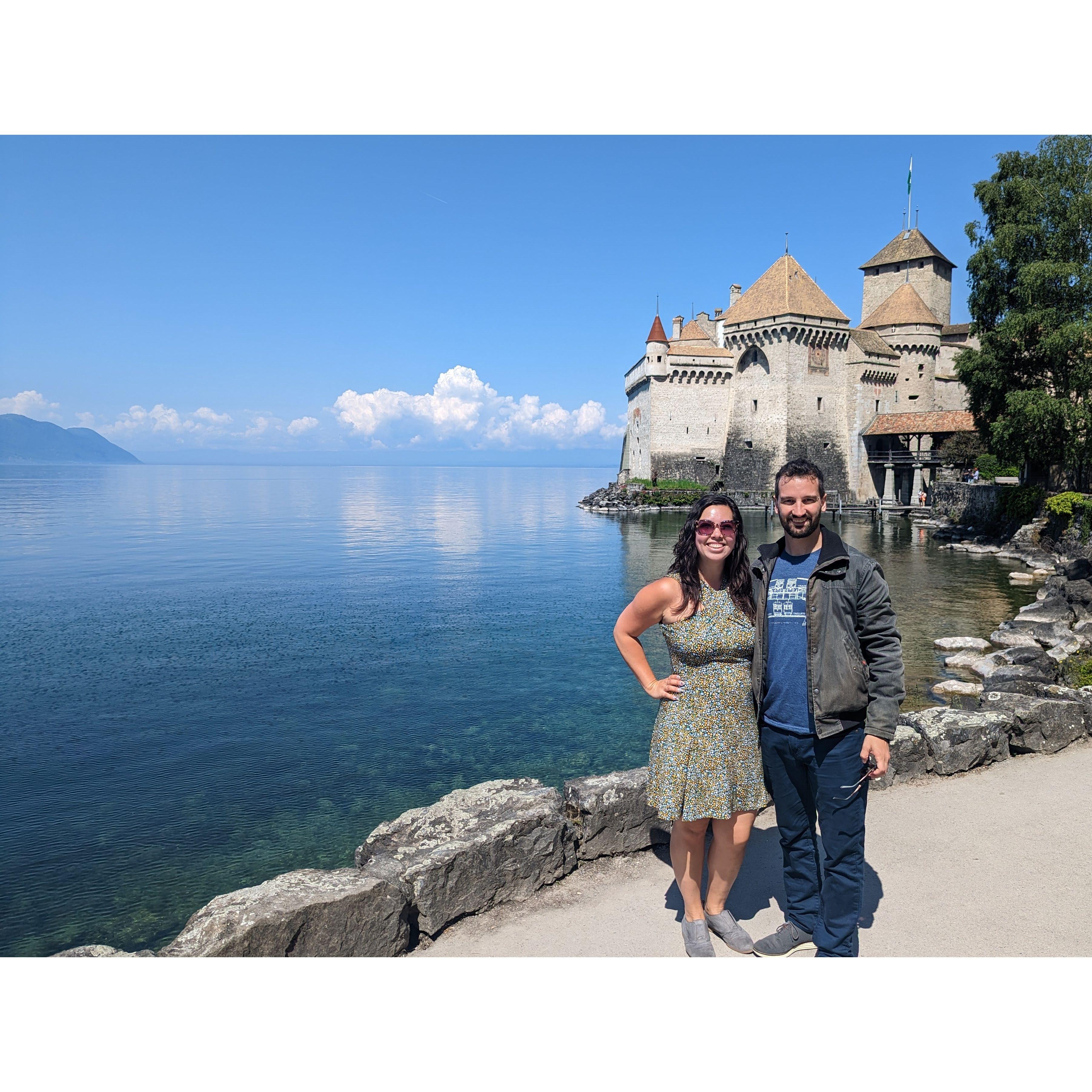 Chillon Castle in Switzerland
