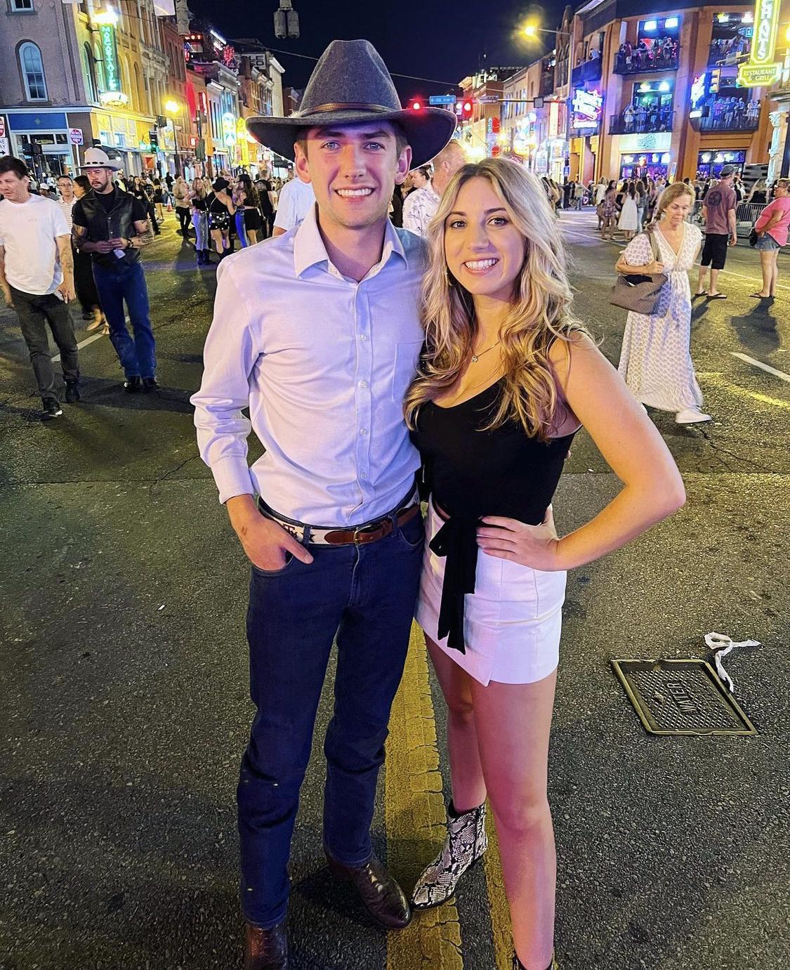 One of our many nights on Broadway