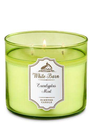 White Barn Eucalyptus Mint 3-Wick Candle
