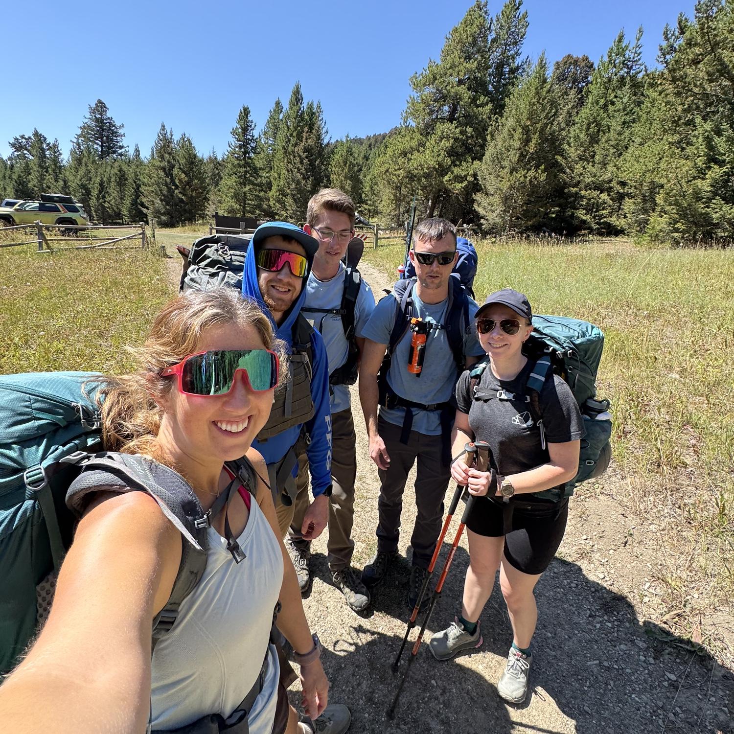 Montana with 2 of Melissa’s bothers, Jacob and Jonathan. And their friend Sarah!
