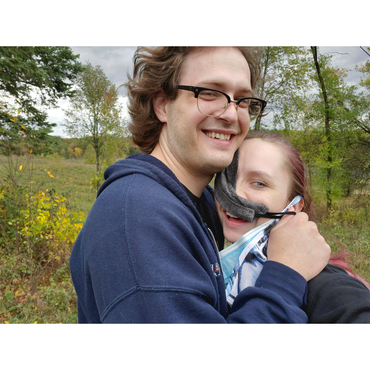 A hiking trip with a gorgeous overnight in a cabin in Minnesota.