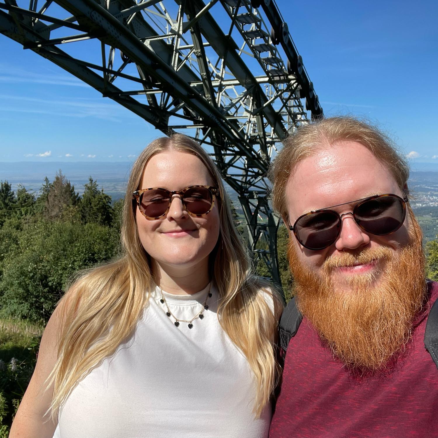 In the Black Forest at the top of the Schauinslandbahn, August 2023