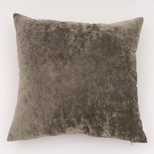 20"x20" Oversize Soft Crushed Velvet Square Throw Pillow Green - freshmint