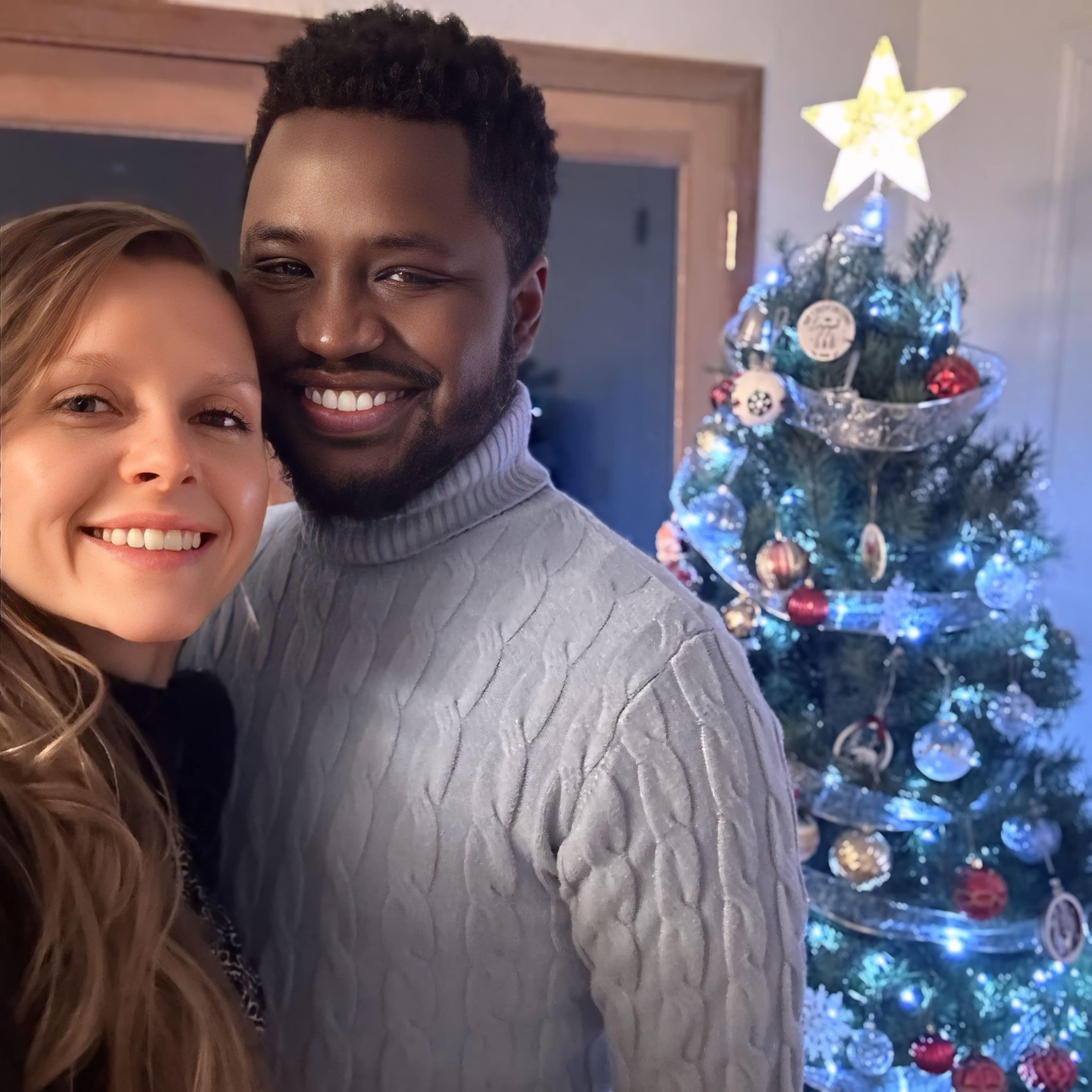 First Xmas in our new house.
