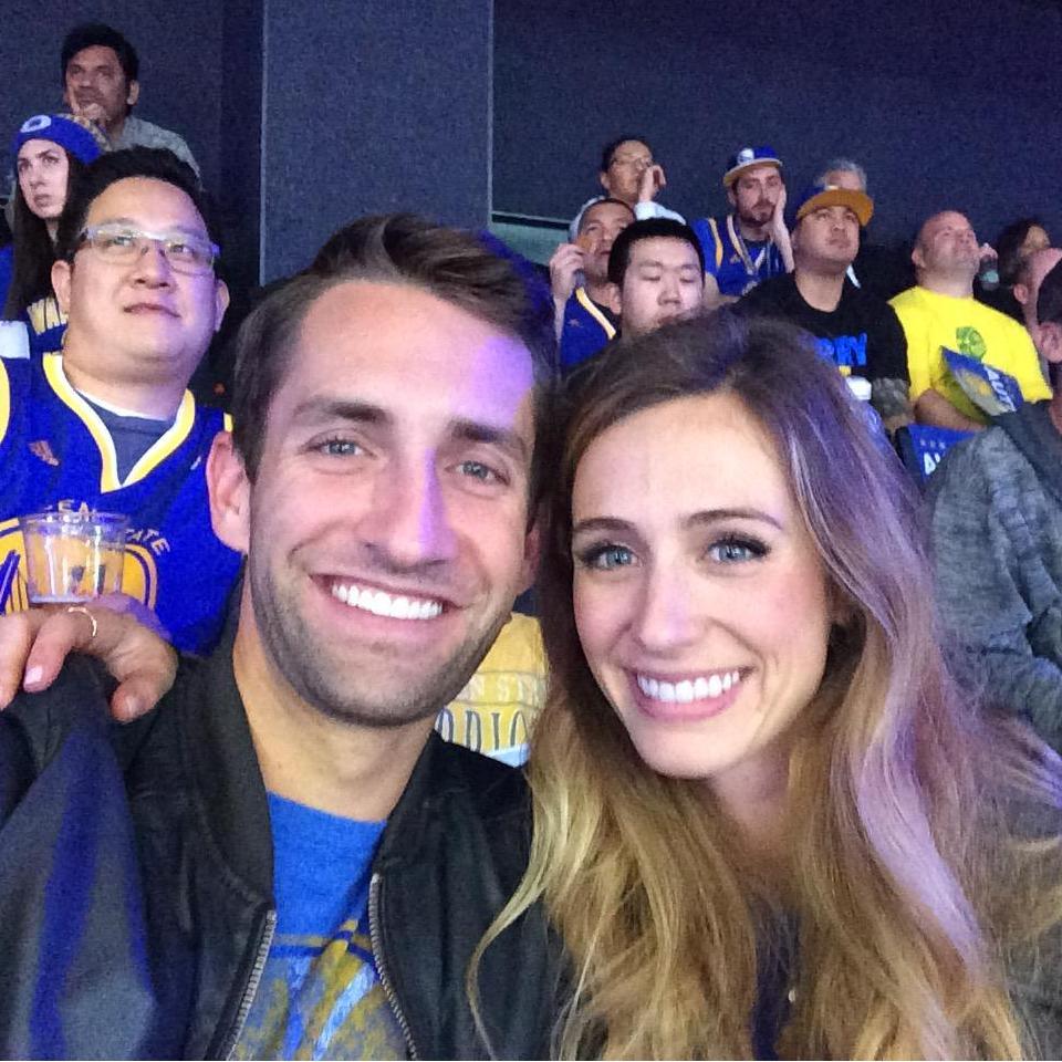 Witnessed history at the Warriors game - Klay Thompson scored 37 points in the 3rd quarter