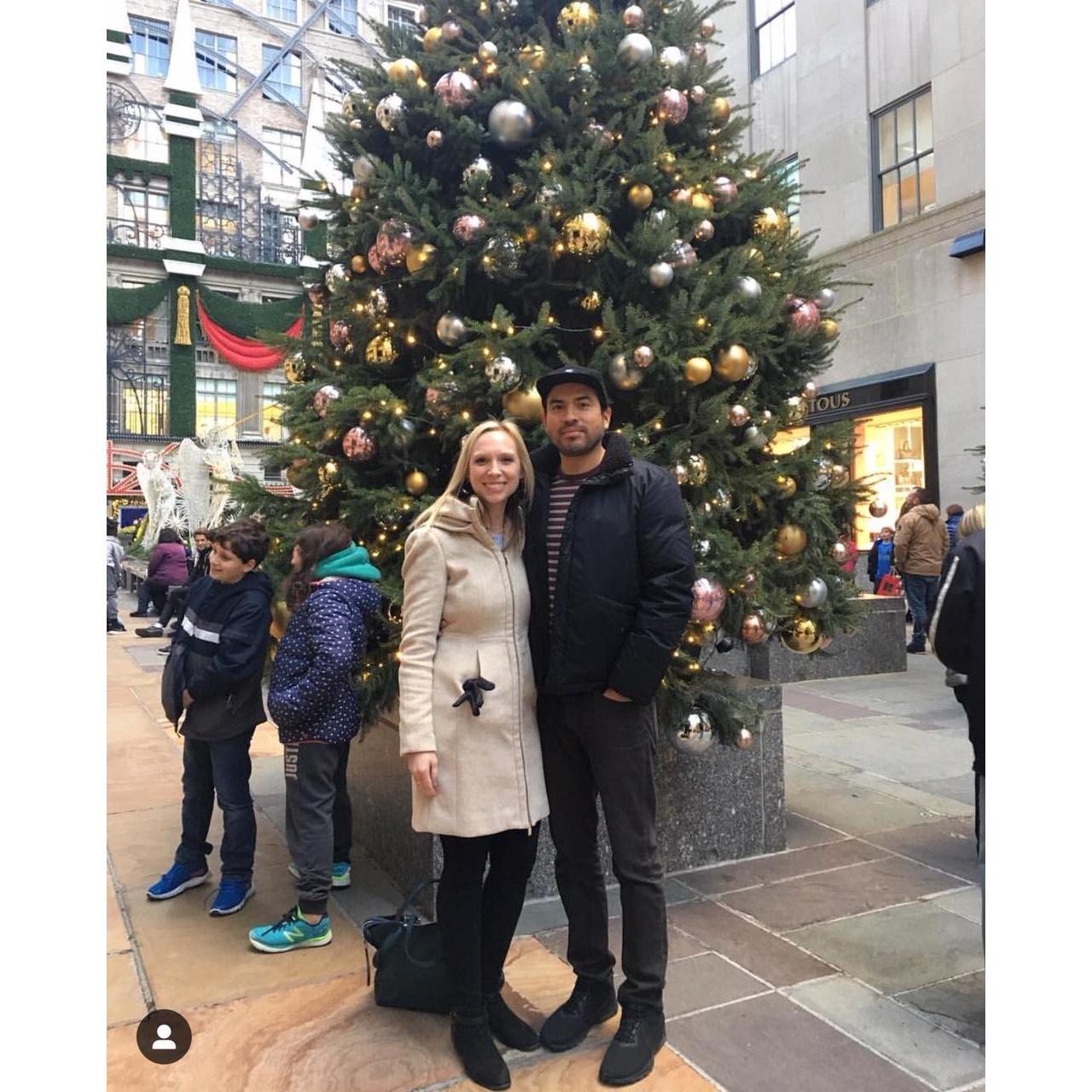 In NYC for Thanksgiving 2018.