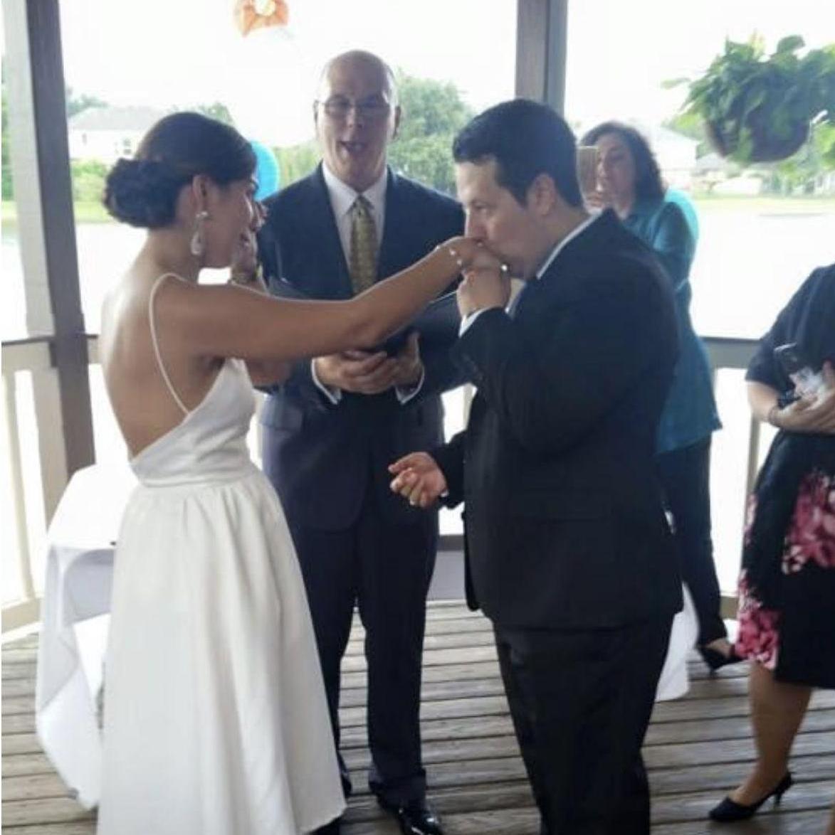 Our wedding day