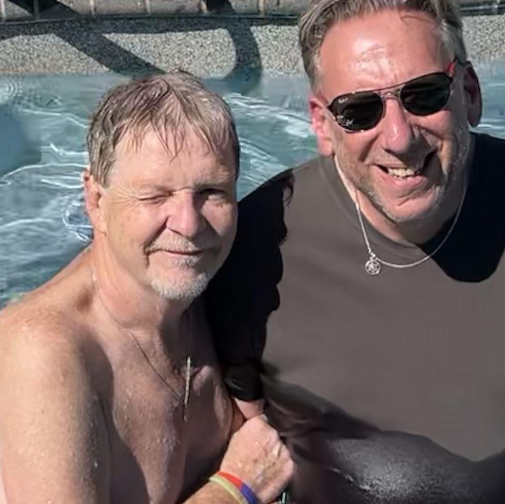 Swimming at Billy and Kathy Szeflinski's