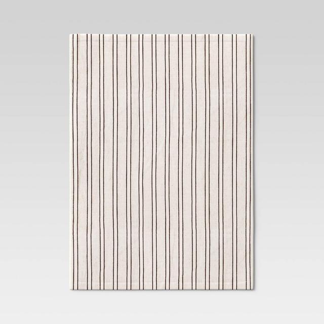 Cotton Striped Placemat Black/White - Threshold™