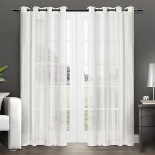 Penny Sheer Curtain Panel, Set of 2