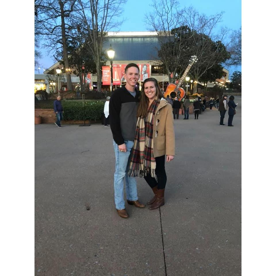 Our 1st date ever. You have no idea how awkward this photo was :)