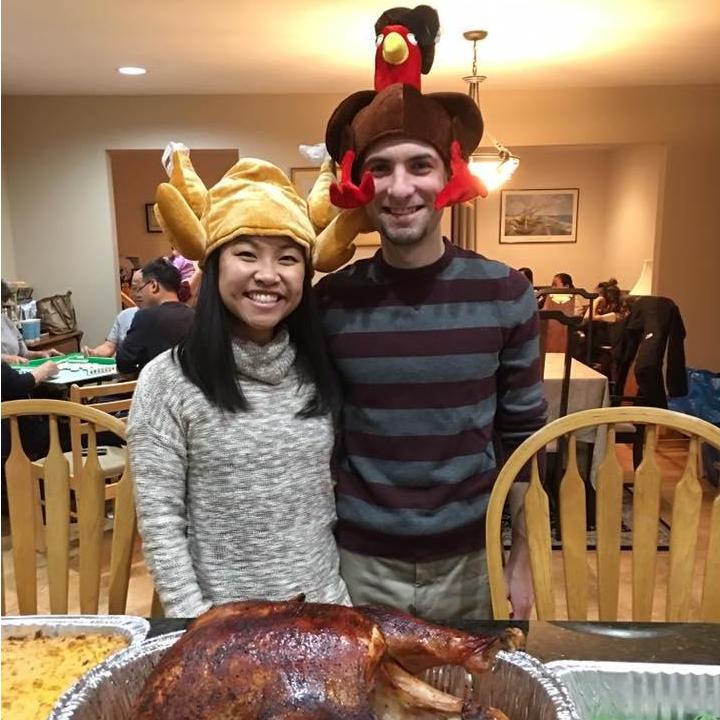 First Thanksgiving together in Manalapan November 2016