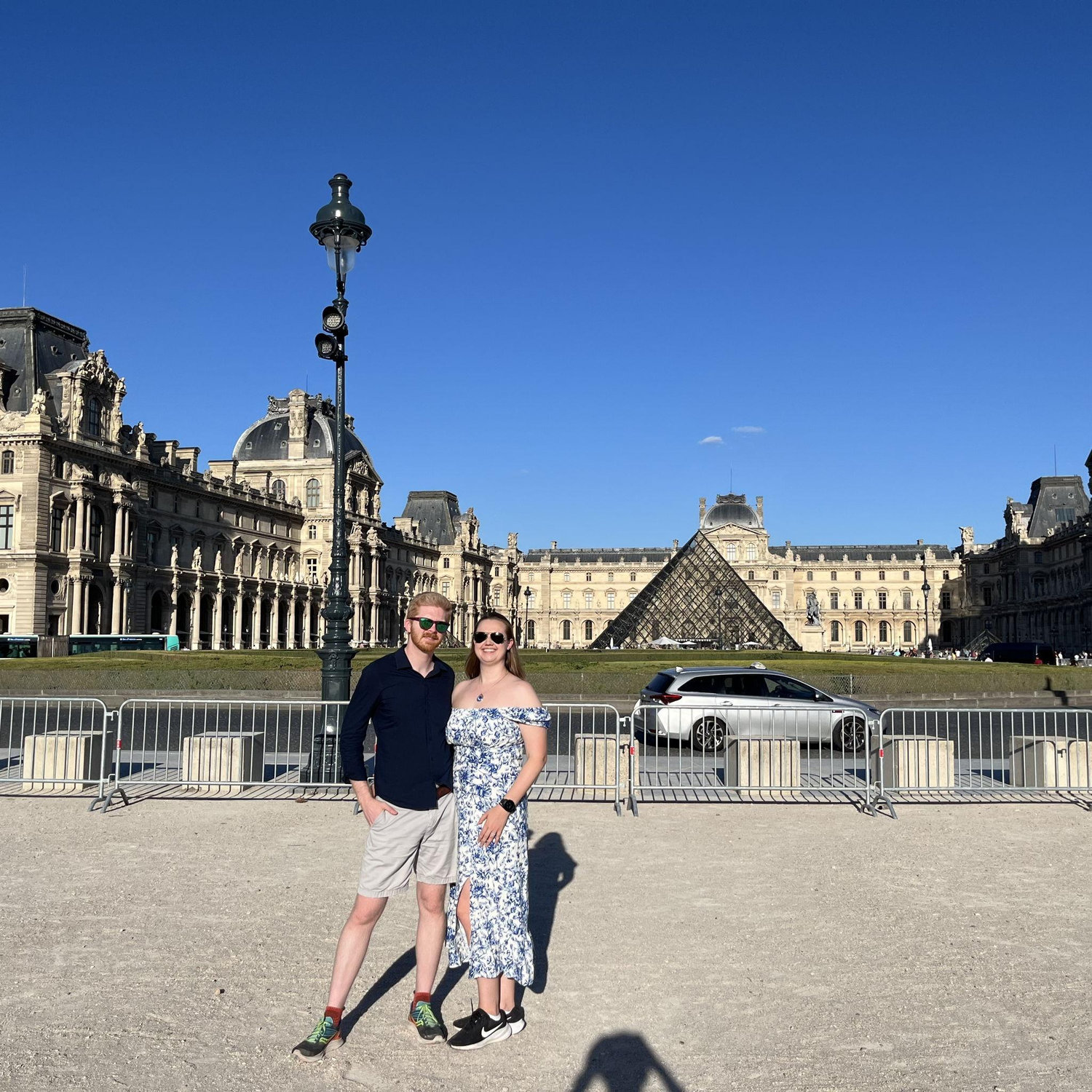 At the Louvre in Paris, France, July 2025.