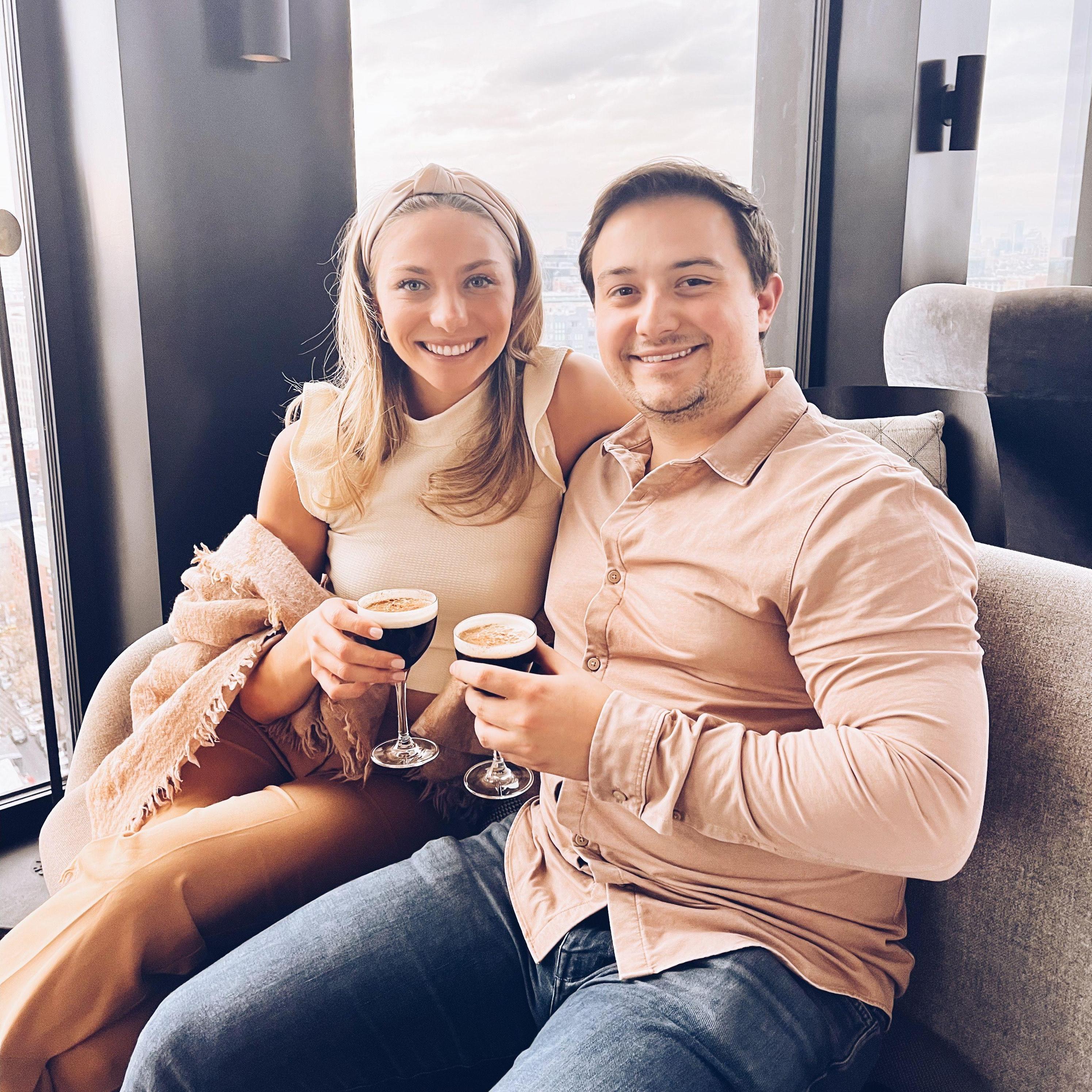 Celebrating 7 years of dating in NYC!