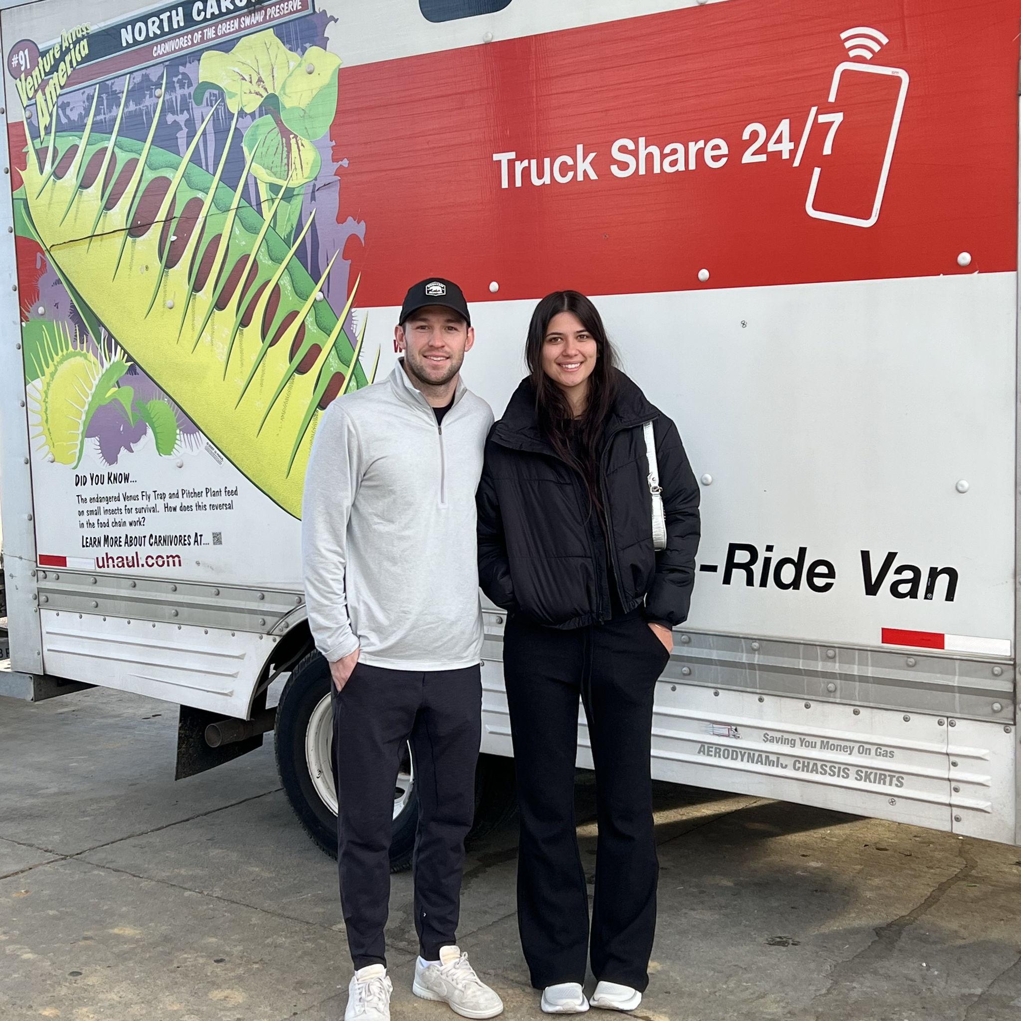 Driving our U-Haul from KY to FL