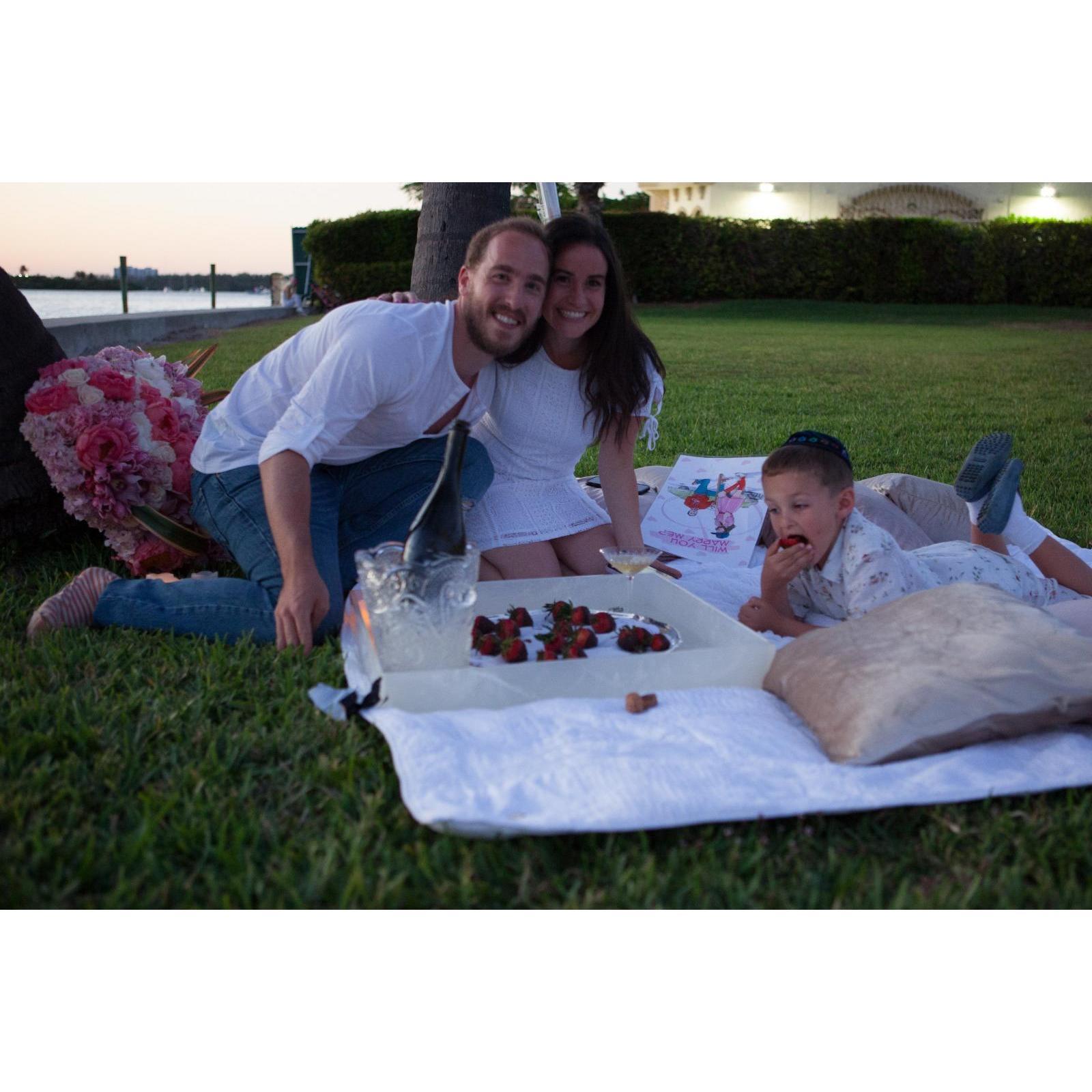 Is Mija more excited about the chocolate strawberries or welcoming Elianna to the Perez family?
