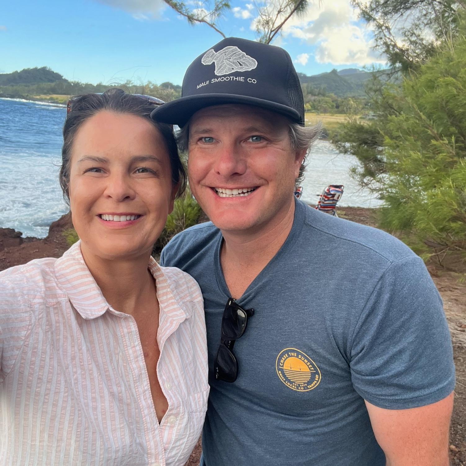 Red Sand Beach, Hana, Maui - the site of many historic battles fought against invaders of the islands. A cinder cone behind the beach, that's rich in iron and is the source of the beach's red sand.