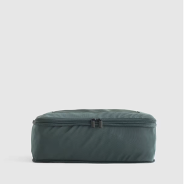 Revive Nylon Compression Packing Cubes (6-pack) in Dark Green