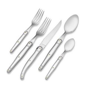 Laguiole Stainless-Steel 20-Piece Flatware Set