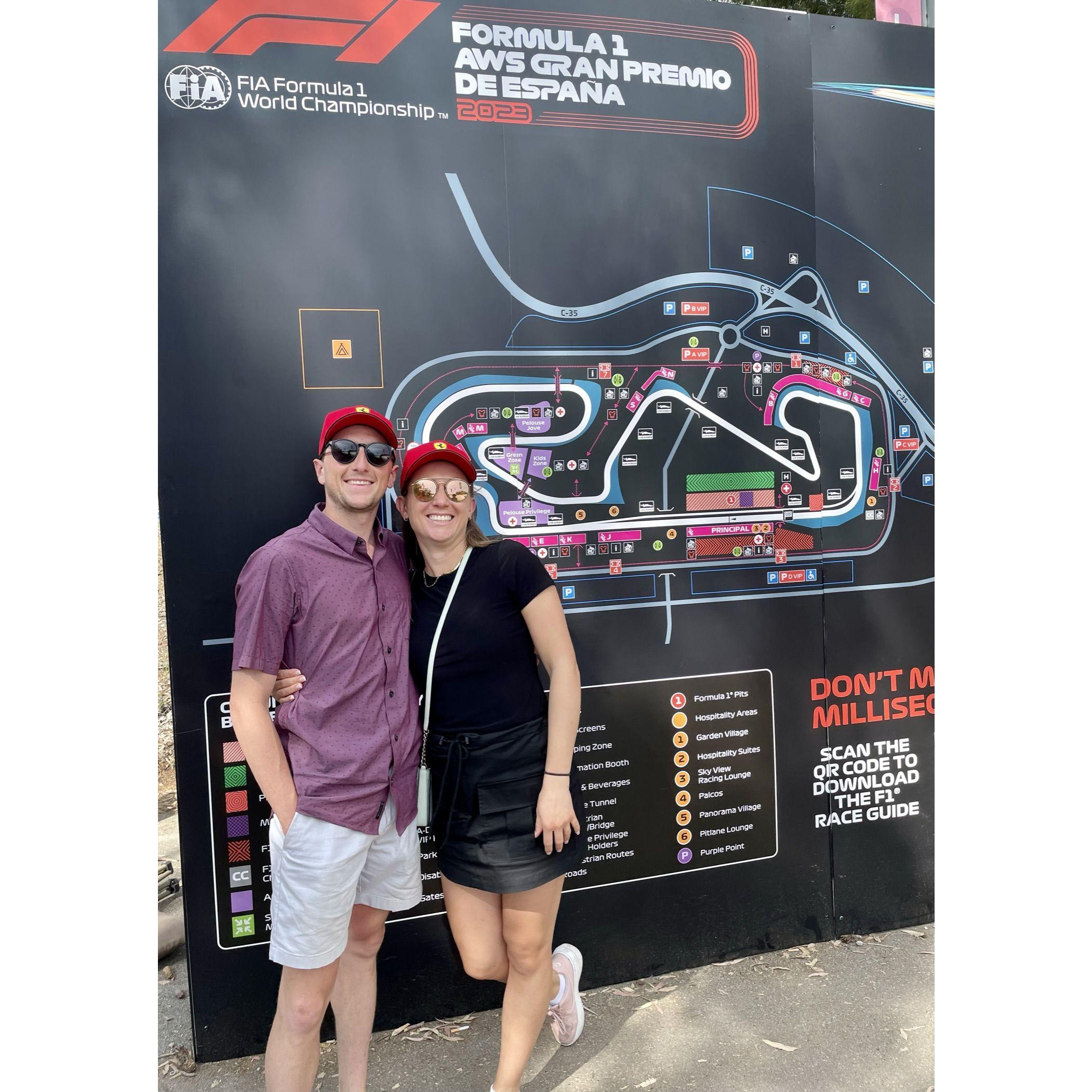Summer '23 Formula 1 Grand Prix in Barcelona, Spain