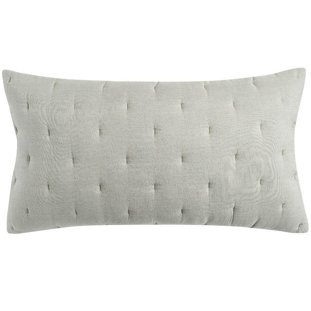 Everyday Linen Comfort Quilted Sham, Cloud Blue, King