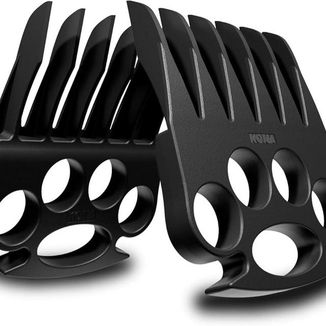 Kona Wolverine Meat Shredder Claws – Heavy Duty Plastic BBQ Meat Claws for Pulled Pork, Chicken, Beef – Strong Grill Tool for Shredding Food – Durable BPA-Free Material