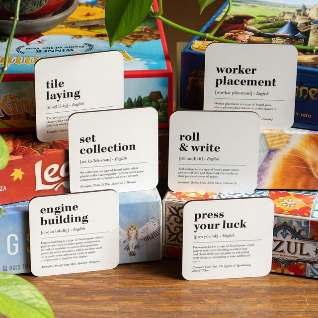 Board Game Coasters Sets Customizable Gift for Gamer Room Decor Game Night Accessory Gift For Game Lover