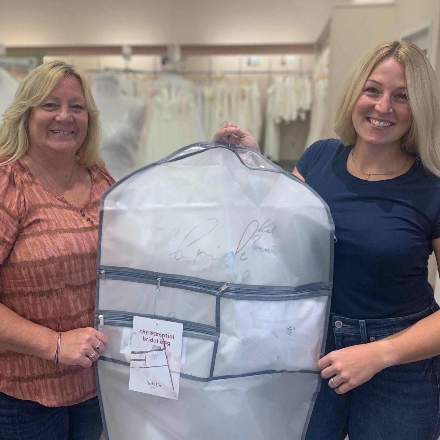 The day Chelsea said "Yes!" to the dress!
