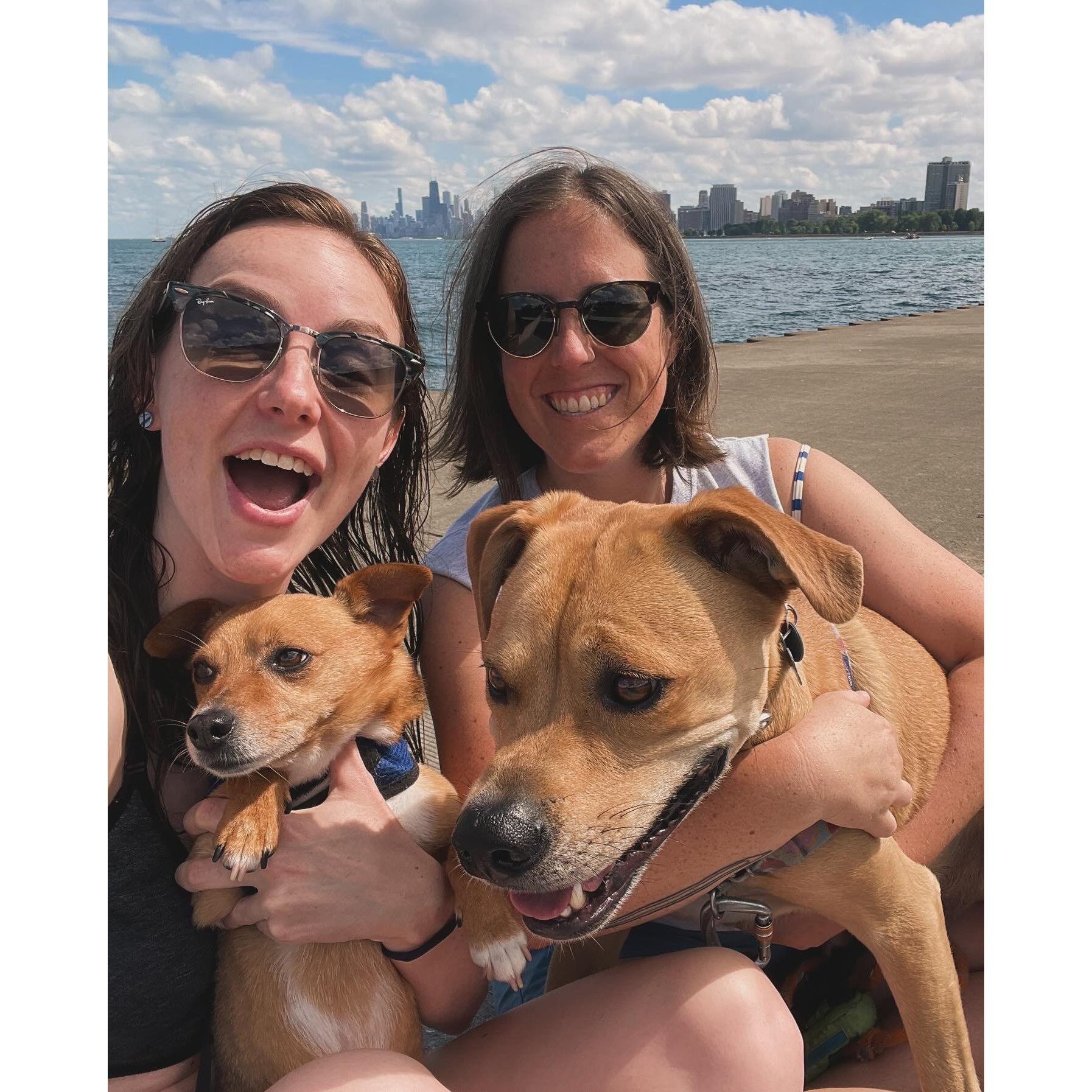 The day Nina asked Becca to be her girlfriend; Becca said yes.