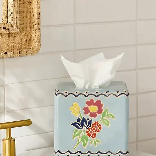 Printed Ceramic Tissue Box