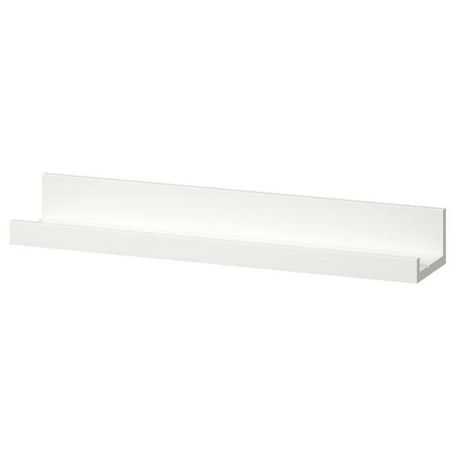 Picture ledge, white,