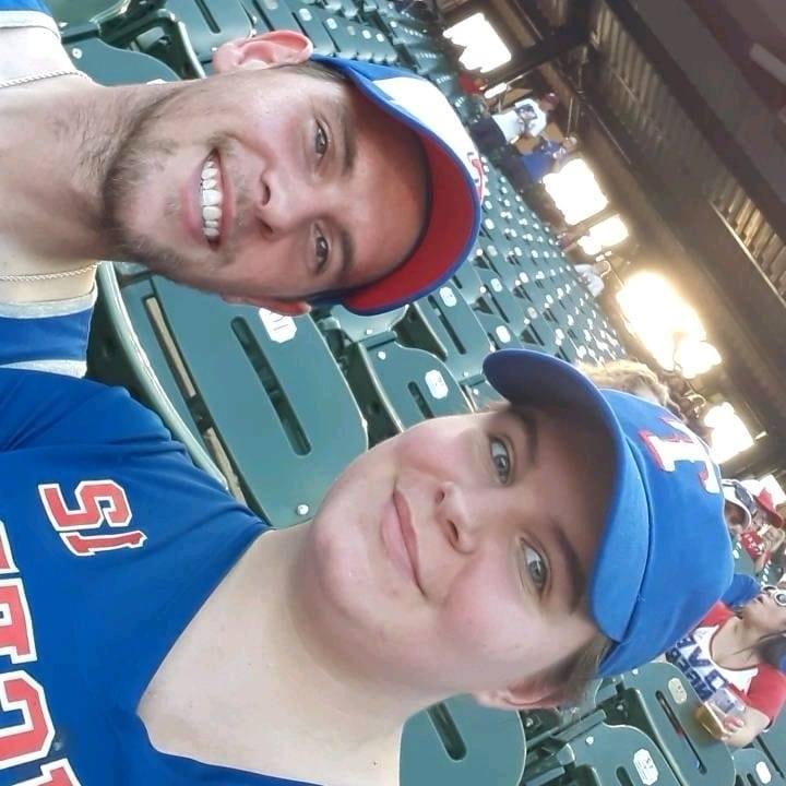 Ashley's first Ranger game