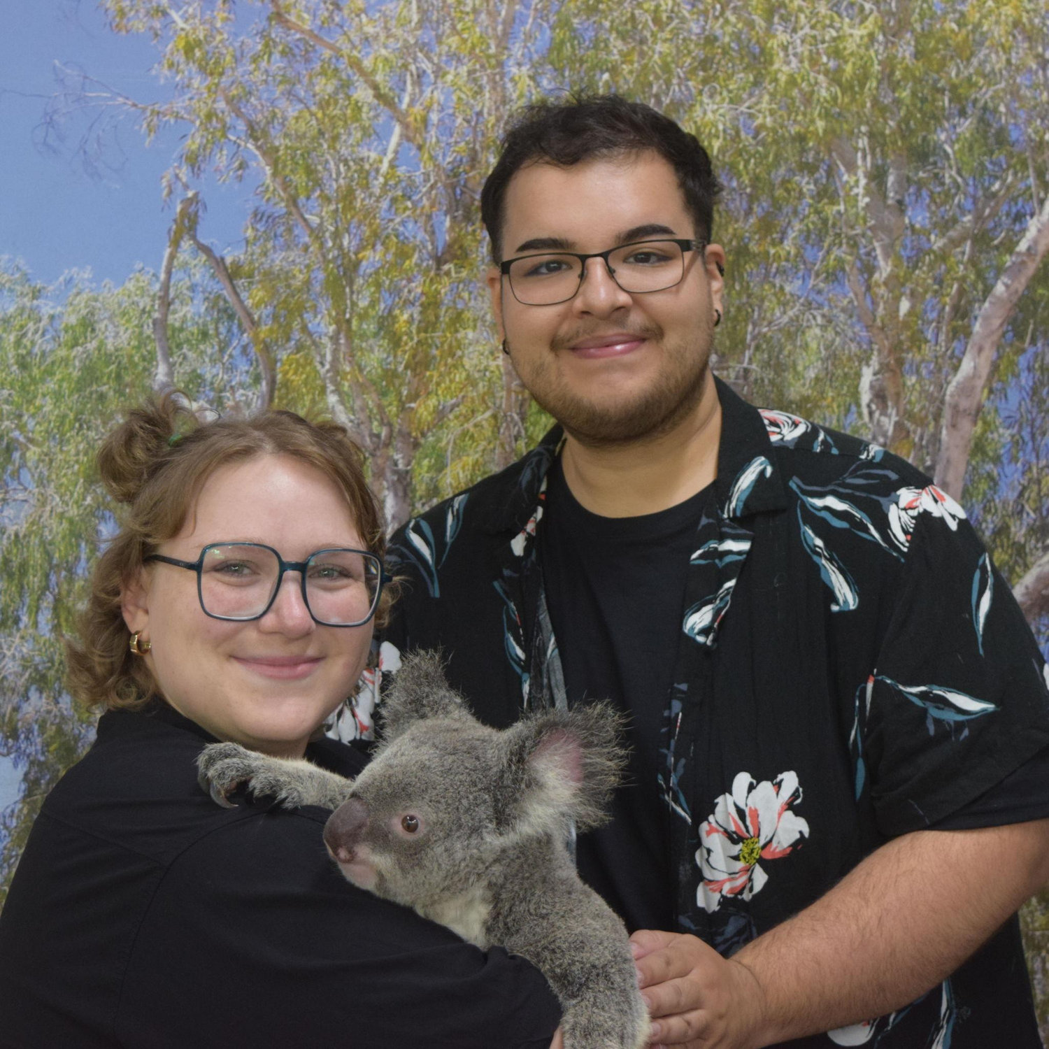 Paqui never thought he would hold a Koala, how wrong he was.