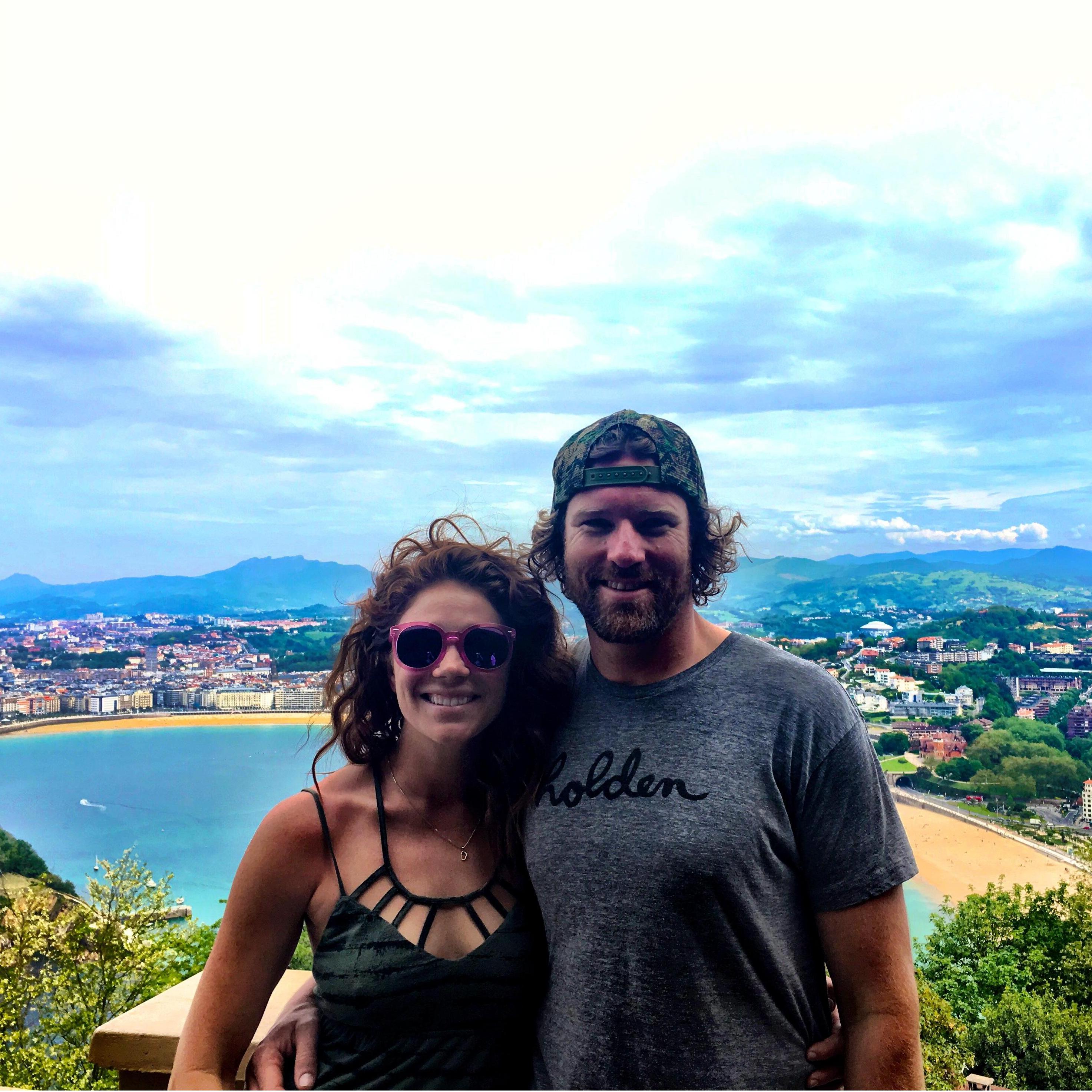 Top of the mountain in San Sebastian | Spain