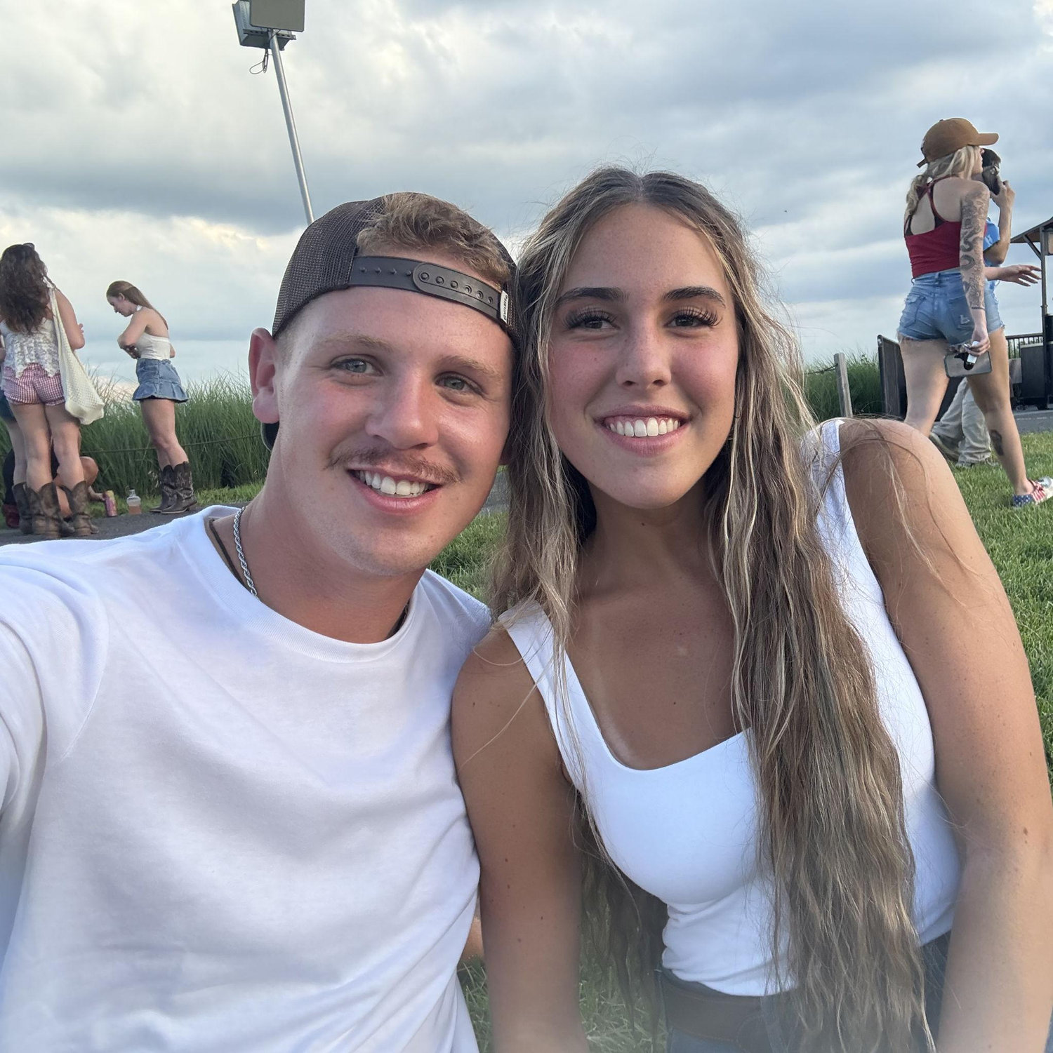 Fist Concert together!  Zac Top and Dirks Bently