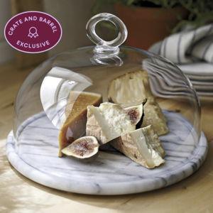 French Kitchen Marble Cheese Dome