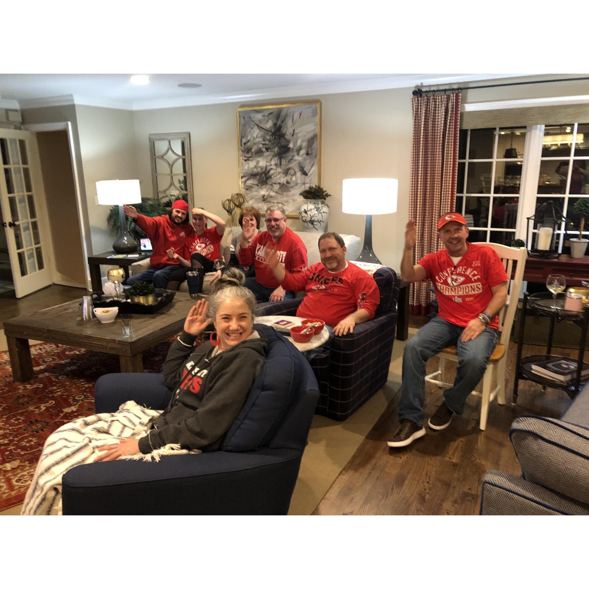 Chiefs win the Super Bowl!!!!