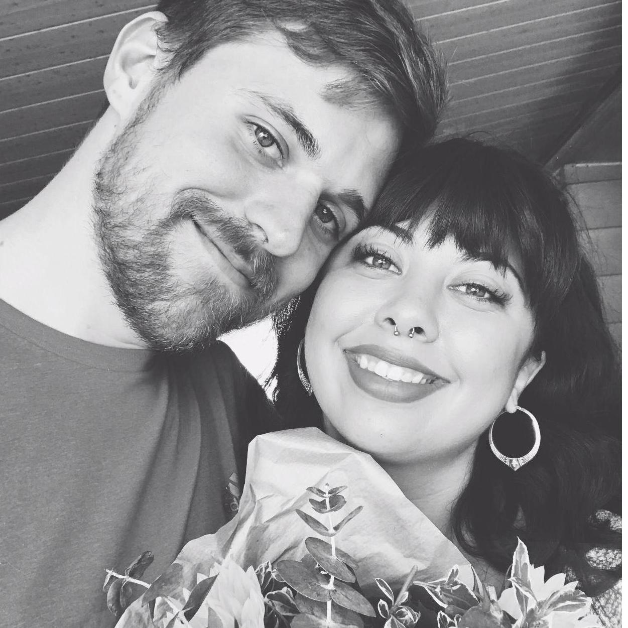 He brings me flowers!